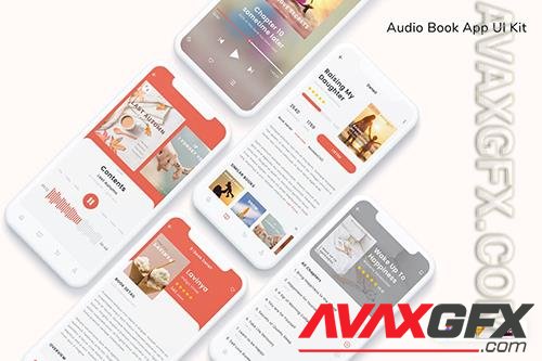 Audio Book App UI Kit BHG9336