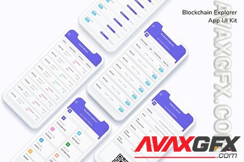 Blockchain Explorer App UI Kit 45ALTWE