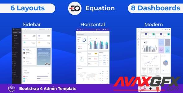 ThemeForest - Equation v1.0 - Responsive Admin Dashboard Template (Update: 14 May 19) - 23191987