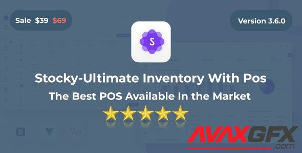CodeCanyon - Stocky v3.6.0 - Ultimate Inventory Management System with Pos - 31445124