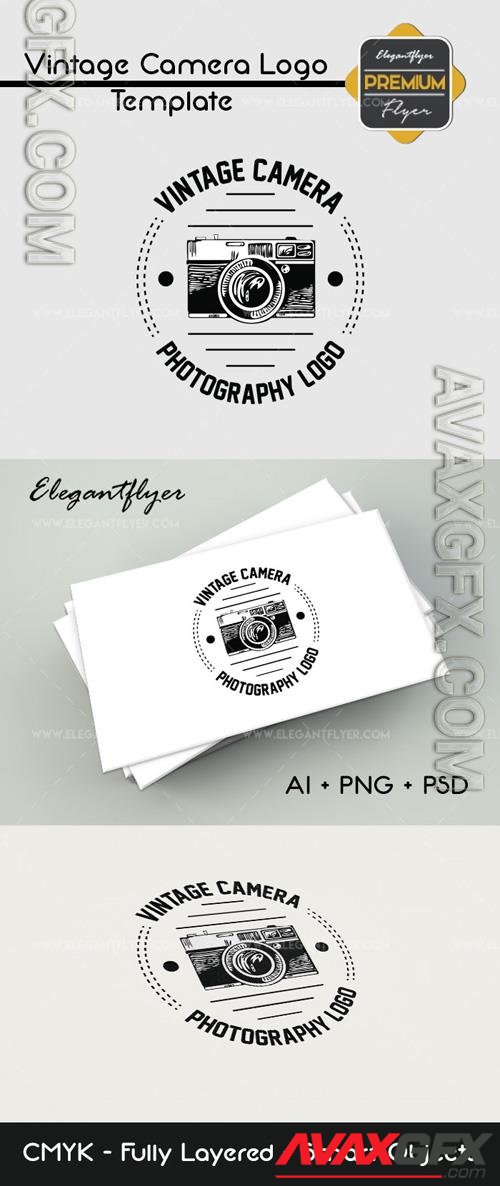 Vintage Camera Premium Logo Template