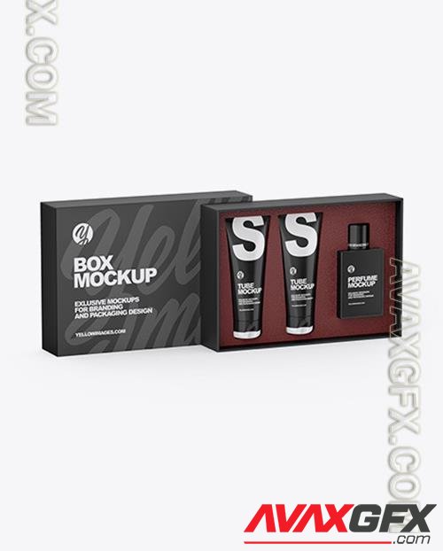 Box W/ Tubes & Bottle Mockup 72910 TIF