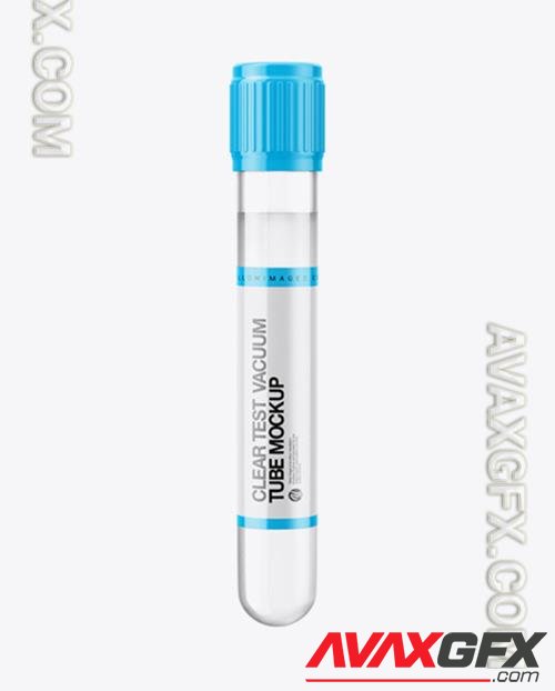 Clear Test Vaccum Tube Mockup 73098  TIF