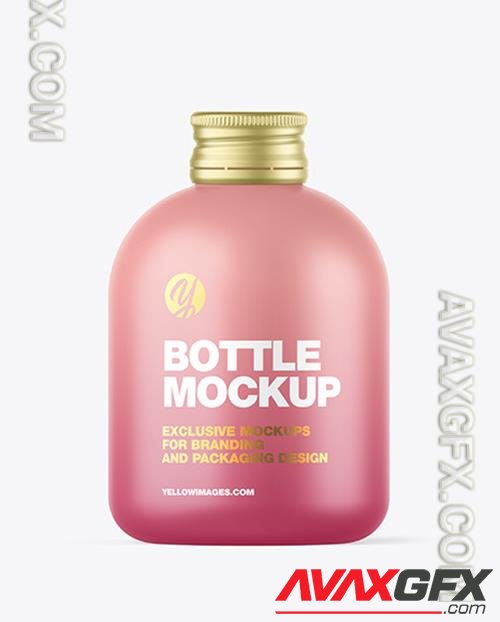 Matte Bottle w/ Metallic Cap Mockup 73074 TIF