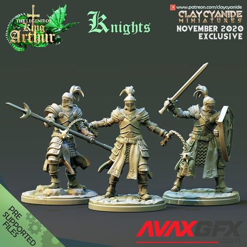 Knights – 3D Printable STL