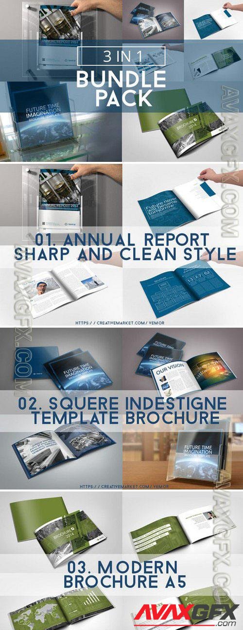 Bundle 3x Brochure Multiformat