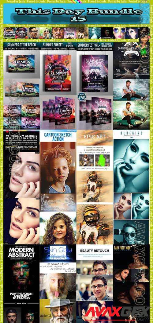 This Day Bundle 15 - Flyers, Actions (GraphicRiver)
