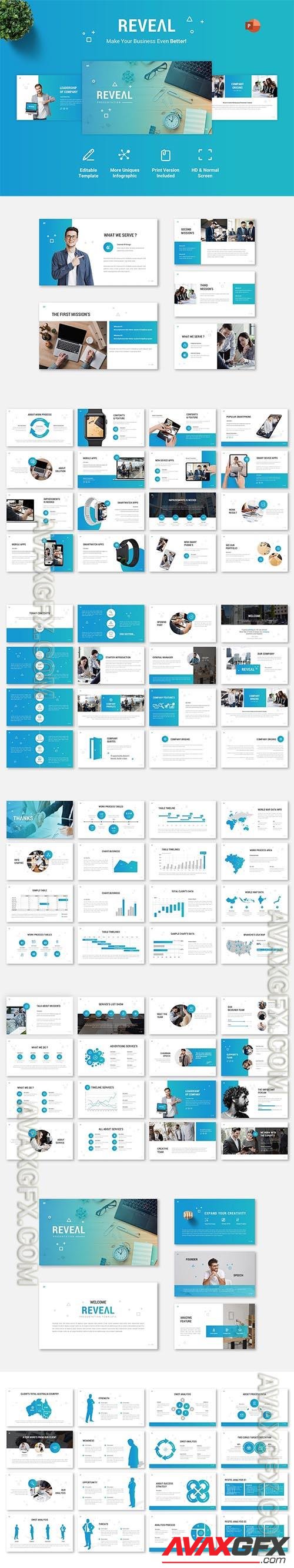 Reveal - Business Powerpoint Template DS23PXF