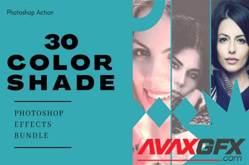 Color Shade 30 PS Action Bundle