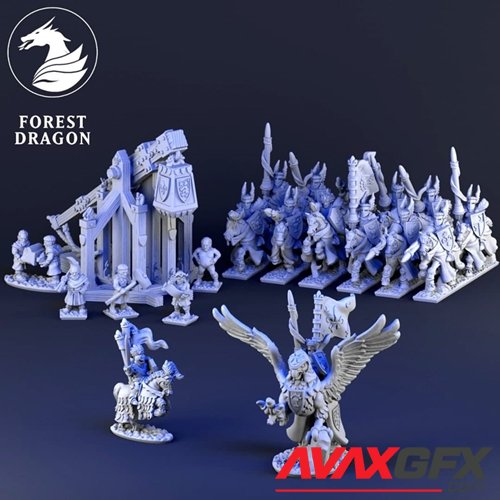 Forest Dragon - May 2021 – 3D Printable STL