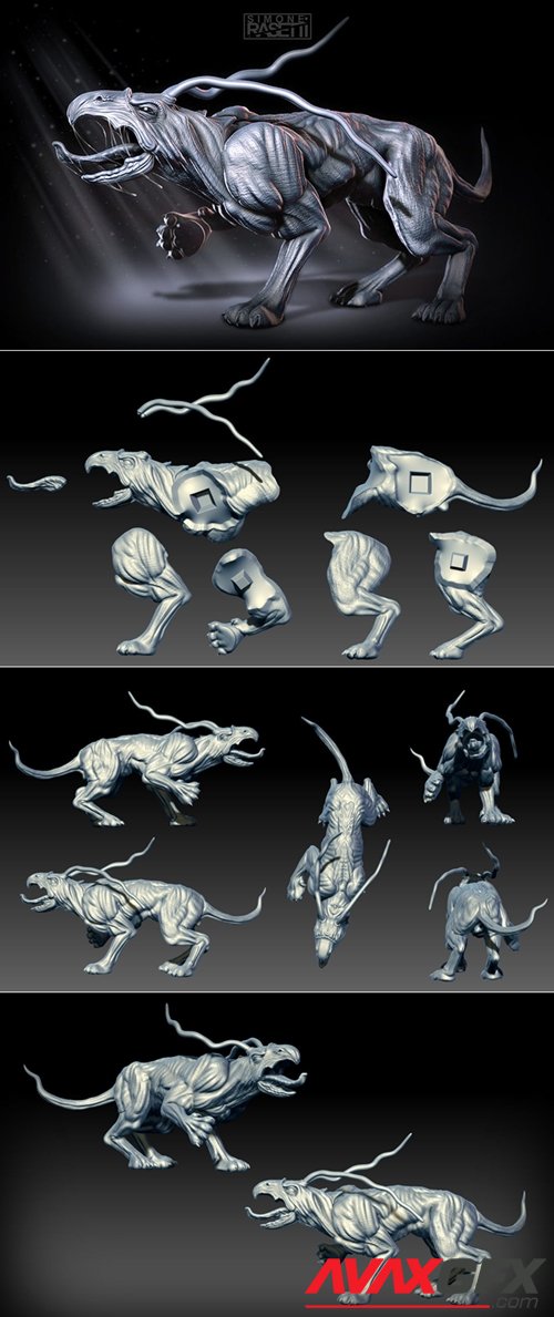 Dragon Dog – 3D Printable STL