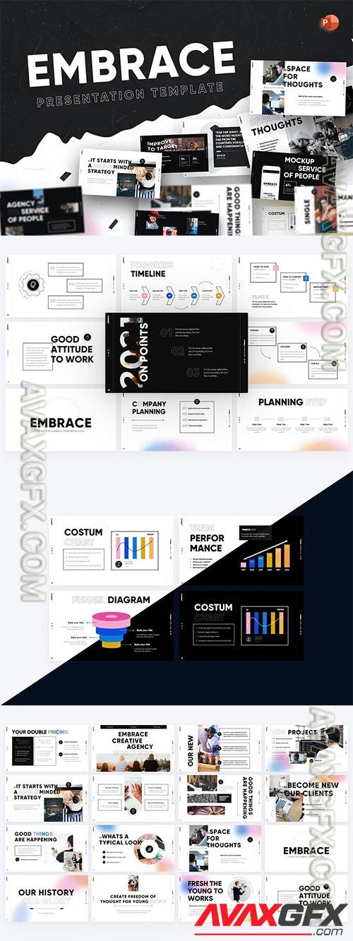 Embrace Creative PowerPoint Template 3SBFDHG