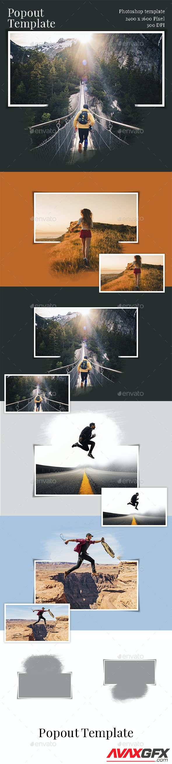 GraphicRiver - Popout Photo Template 32807988