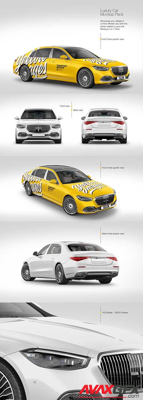 Luxury Car Mockup Pack 88646