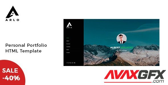 ThemeForest - Arlo v1.0 - Personal Portfolio Template (Update: 5 April 21) - 23175475