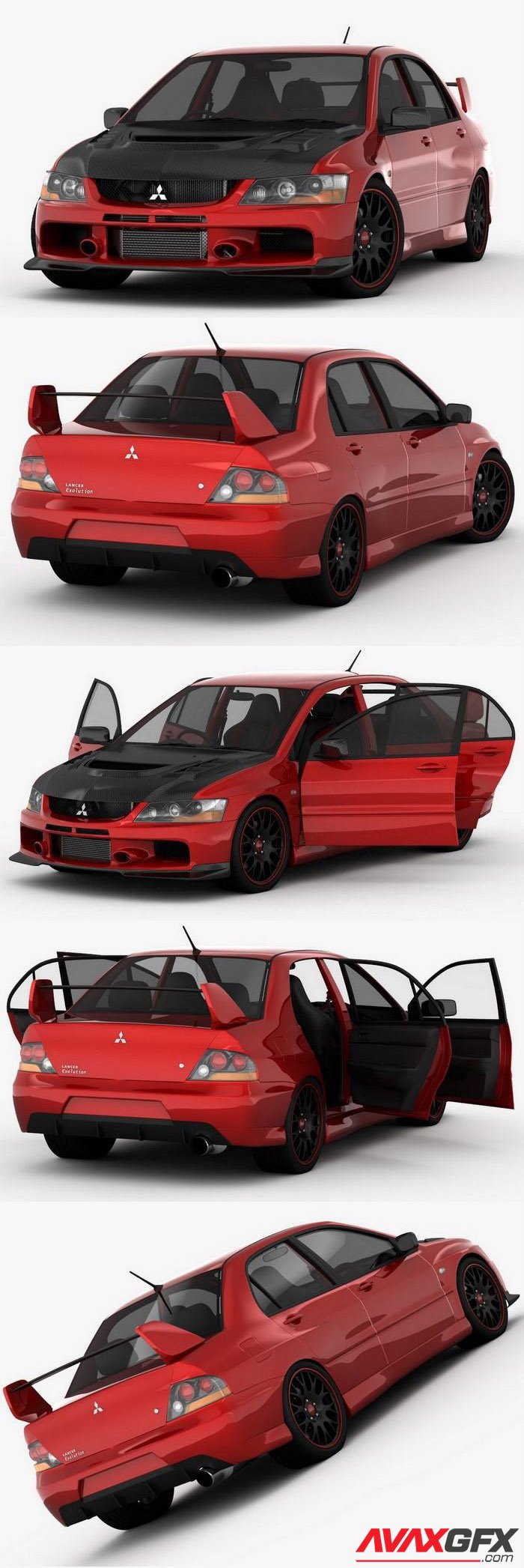 Mitsubishi Lancer Evo 9 Carbon 2007