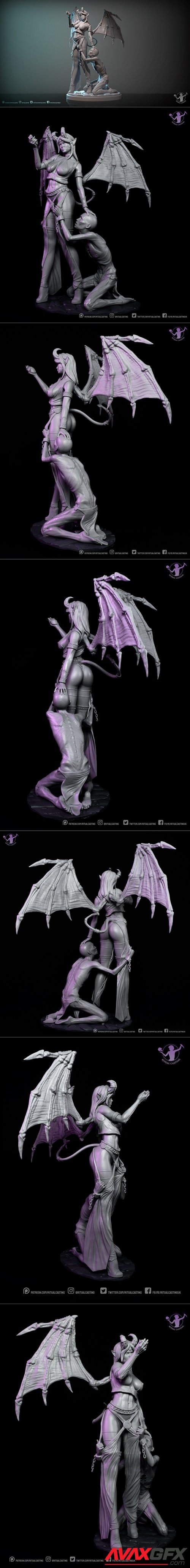 Sarysa - Cruel Lust – 3D Printable STL