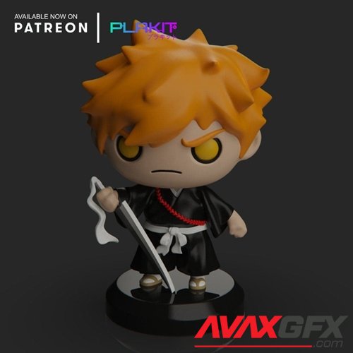 PlaKit Bleach - Ichigo – 3D Printable STL