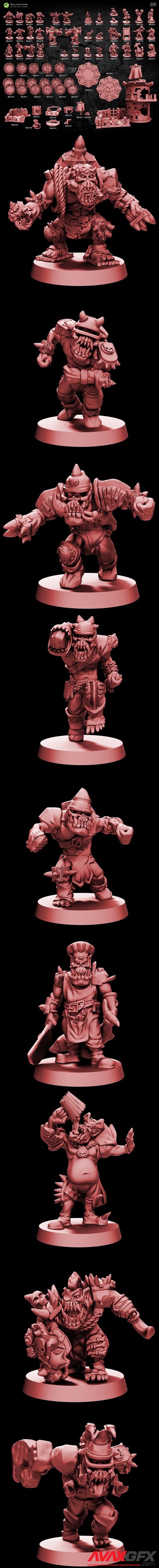 Pirate of the orc bay – 3D Printable STL