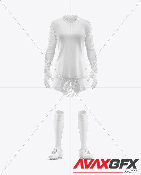 Women’s Goalkeeper Mockup - Front View 79193