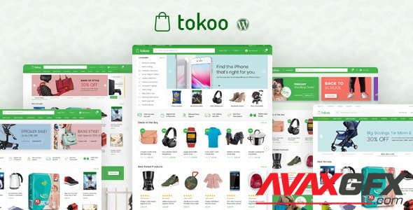 ThemeForest - Tokoo v1.1.11 - Electronics Store WooCommerce Theme for Affiliates, Dropship and Multi-vendor Websites - 22359036