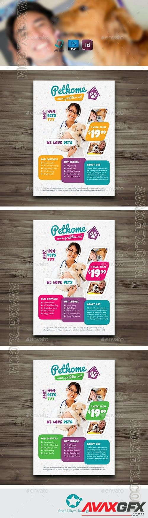 Pet Shop Flyer Templates 9945780