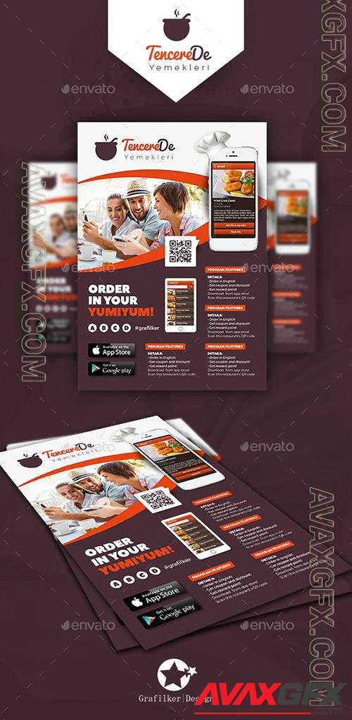 Mobile App Flyer Templates 16682099