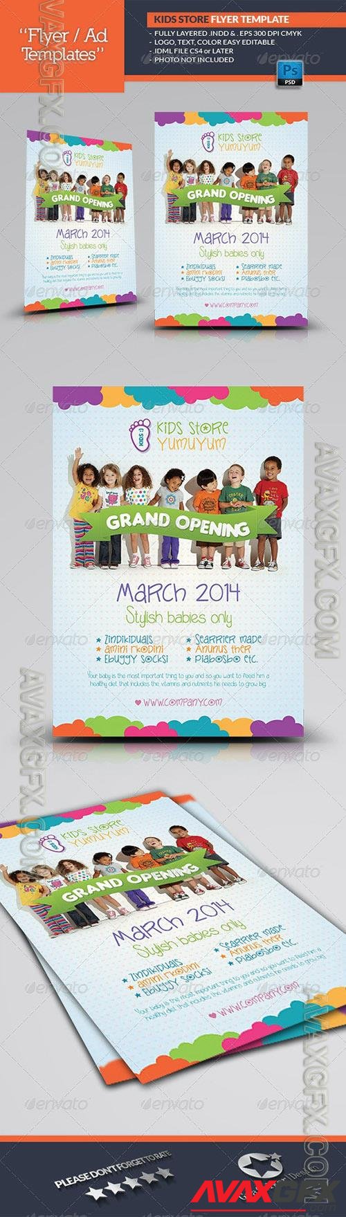 Kids Store Flyer Templates 6856925
