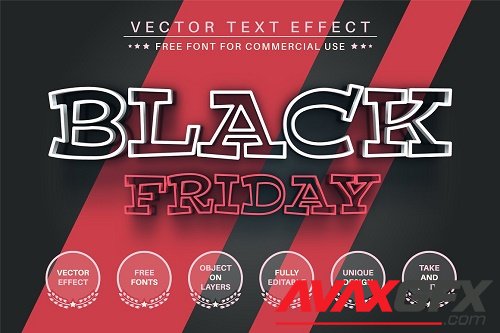 Black Friday - Editable Text Effect - 6470668