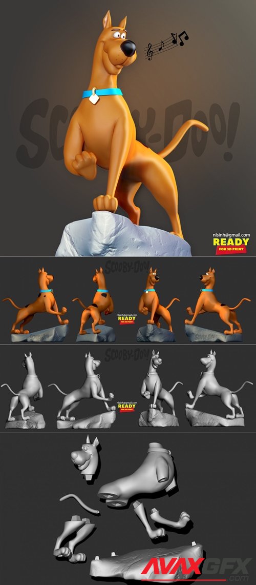 Scooby Doo – 3D Printable STL