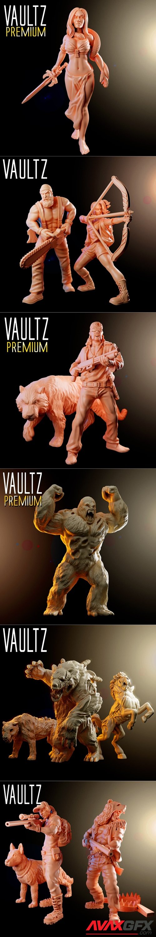 Vaultz Pack – 3D Printable STL