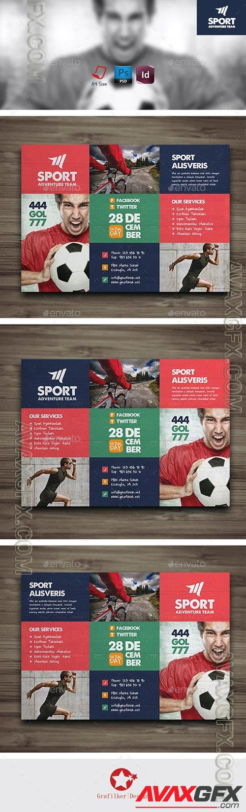 Sport Flyer Templates 9337804