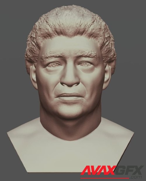 Maradona Busto – 3D Printable STL