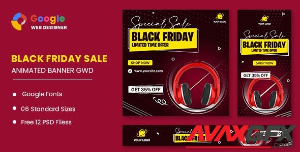 CodeCanyon - Black Friday Sale Product HTML5 Banner Ads GWD v1.0 - 33705879