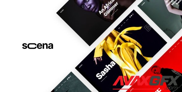 ThemeForest - Scena v1.1.2 - Creative Ajax Portfolio Theme - 25191285