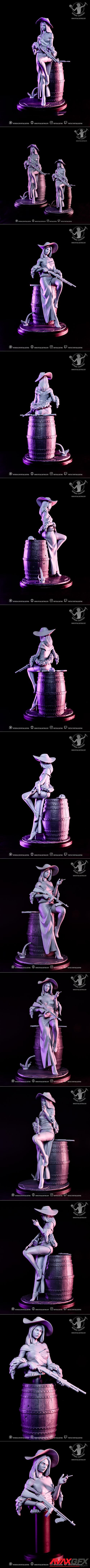 Eva - Madame Whiskey – 3D Printable STL