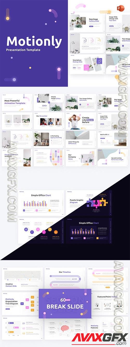 Motionly Business PowerPoint Presentation PTFWXTL