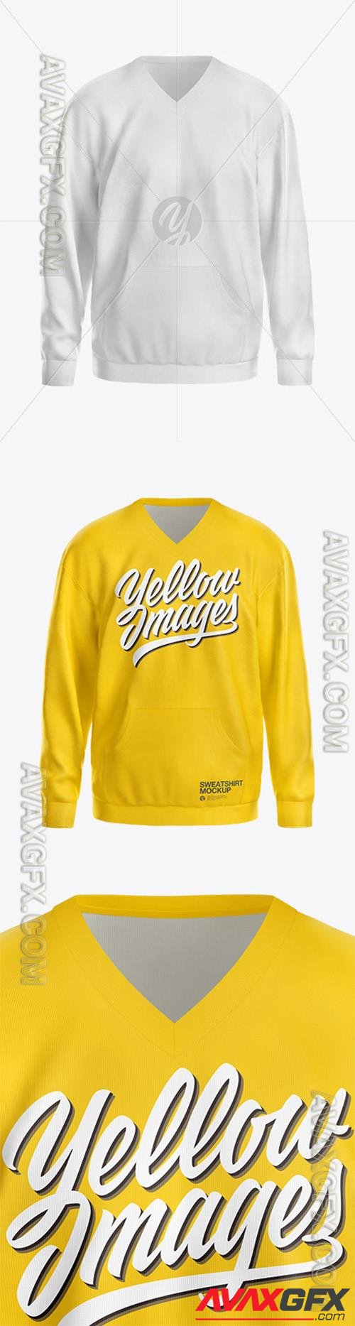 Sweatshirt Mockup – Front View 75838