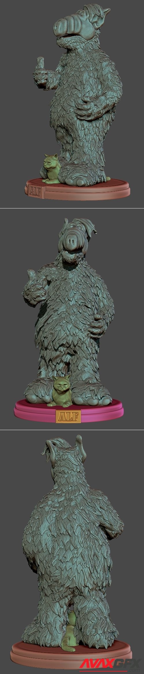 Alf – 3D Printable STL