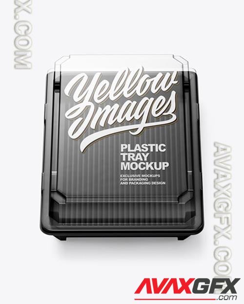 Clear Empty Transparent Tray Container Mockup 78964 TIF