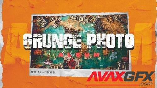 MotionArray – Grunge Photo Album 979622