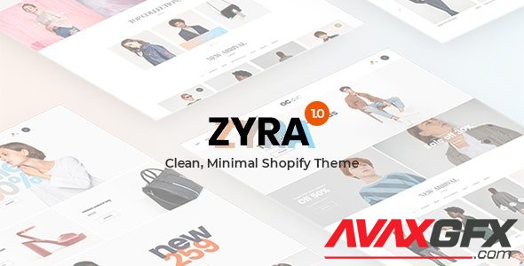ThemeForest - Zyra v1.0.0 - The Clean, Minimal Shopify Theme (Update: 22 October 20) - 21465715