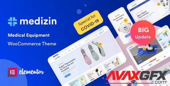 ThemeForest - Medizin v1.3.6 - Medical WooCommerce Theme - 26538545 - NULLED