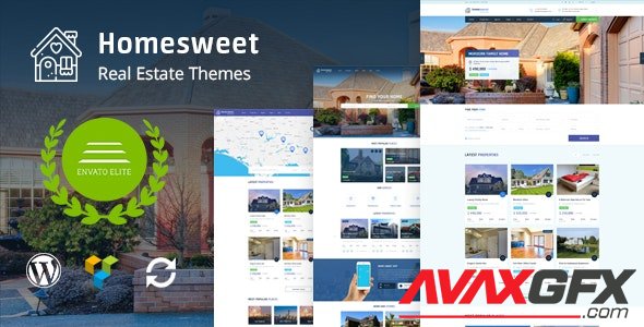 ThemeForest - HomeSweet v1.9 - Real Estate WordPress Theme - 20560953