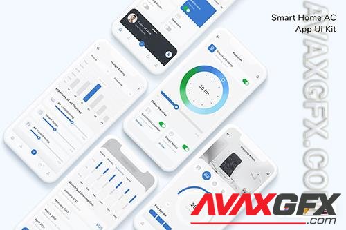 Smart Home AC App UI Kit CQC3TKQ
