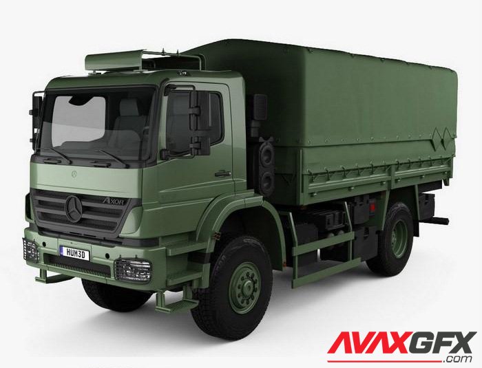 Mercedes-Benz Axor Military Truck 2005