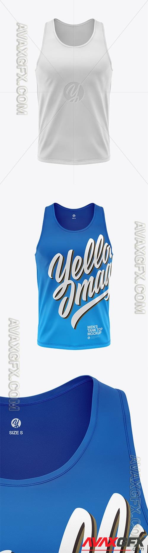 Men's Tank Top Mockup 76185