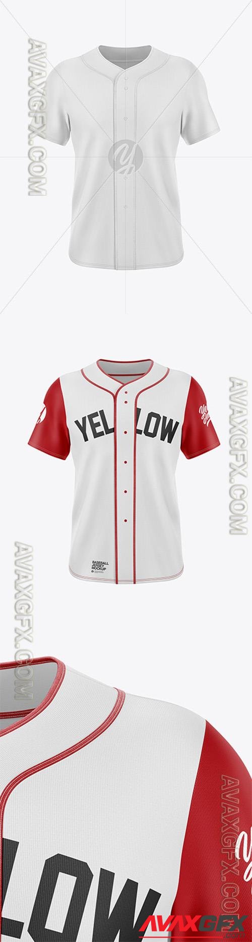 Men's Baseball Jersey Mockup 76133