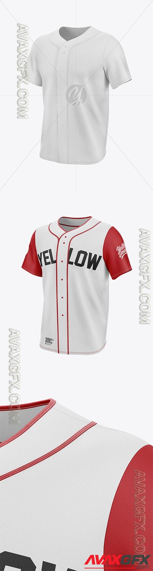 Men's Baseball Jersey Mockup 76243