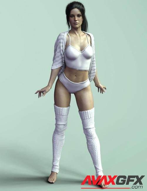 X-Fashion Nana Outfit for Genesis 8 Female(s)